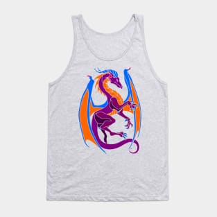 Colorful Dragon Tank Top